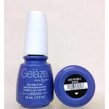 China Glaze Gelaze - Secret Peri-Wink-Le 0.5 oz