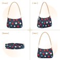 thumbnail image 7 of FORMRS Womens Shoulder Bag with Chain Strap Clutch Purse Cute Tote Handbag, Red White Stars, 7 of 7