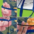 thumbnail image 5 of Garden Tool Bag,Pioneer Flower Floral Print Pattern Garden Tool Organizer,Garden Gifts,Waterproof Multi-Pocket Garden Tool Storage 11.8x5.5x11.4 Inch(Tools NOT Included), 5 of 6