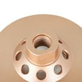 thumbnail image 7 of 4 inch 16 Segments Diamond Cup Grinding Wheels 5/8"-11 Arbor for Concrete and Masonry Angle Grinder, 7 of 7