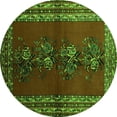 thumbnail image 1 of Ahgly Company Indoor Round Persian Green Traditional Area Rugs, 8' Round, 1 of 1