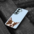 thumbnail image 4 of WIRESTER Shockproof Soft Rubber Cover Case for Samsung Galaxy S26 6.3" 2026, Animal Boston Terrier Red and White Dog On Light Blue Background, 4 of 5