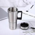 thumbnail image 3 of Portable Car Heater Travel Mug Stainless Electric Kettle Thermo, 3 of 5