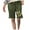 Green, variant on IROINNID Women's Casual Printed Drawstring Waist Summer Bermuda Shorts