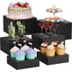 thumbnail image 1 of Elevadores y soportes para buffet Lifewit, cajas cúbicas negras, 6 unidades, 1 of 8
