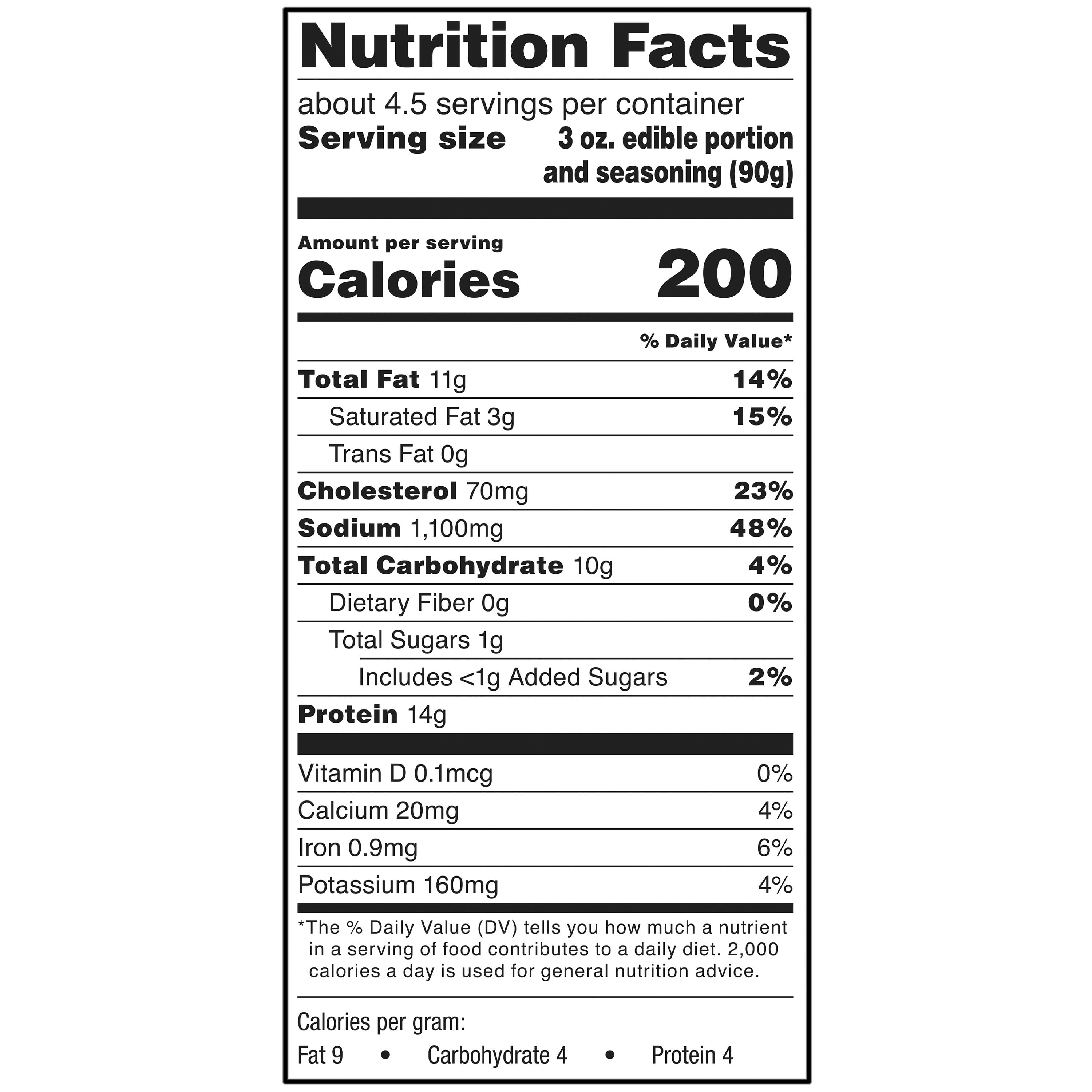 bettergoods Chicken Wings with Louisiana Style Dry Rub, 22 oz (Frozen)