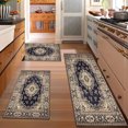 thumbnail image 2 of Farmhouse Kitchen Rugs Set 3 Piece, Boho Kitchen Mats for Floor, Non-Slip Kitchen Rug Waterproof Mats for Kitchen, Runner Rugs for Hallway Laundry Holiday Sink Decor, 2 of 12