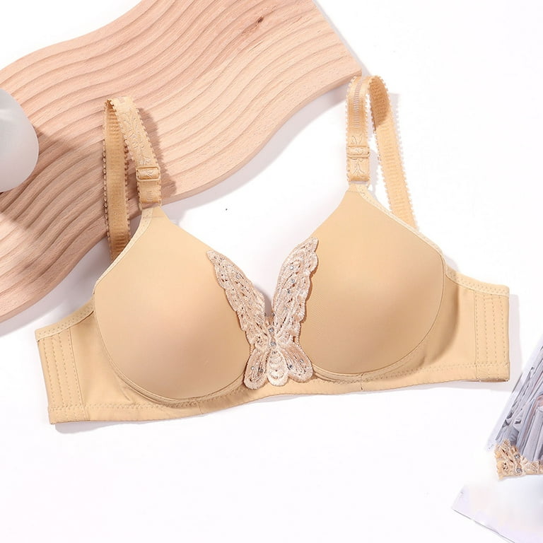 YWDJ Bras for Women Push Up No Underwire Plus Size Everyday for Sagging  Breasts Breathable Hollow Out Perspective Underwear No Rims Everyday Bras  Sports Bras Nursing Bras for Breastfeeding Beige XL 