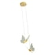 thumbnail image 5 of Lámpara colgante con diseño de mariposa para regalar, accesorios para el hogar Luz cálida Doble, 5 of 9