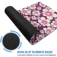 thumbnail image 6 of Long Mouse Pads for Desk,Pioneer Flower Floral Print Pattern Desk Mats on Top Of Desks, Desk Mouse Pad Extra Large with 3mm Non-Slip Base and Stitched Edge for Gaming,Office,Work,Home 31.5"x11.8", 6 of 6