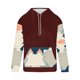thumbnail image 3 of Sudadera con capucha para hombre, moderna, con cordón ajustable y bolsillo, estampada, deportiva y de ocio, sudadera con capucha, blusa de poliéster para hombre, 3 of 4