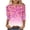 K, variant on Luxalzxs Womens Valentine's Day Shirts Crewneck 3/4 Length Sleeve Oversized Tops Cute Love Heart Graphic Tees Dressy Casual Blouse