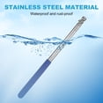 thumbnail image 4 of Uxcell 1-Pack Telescopic Handheld Flagpoles, 4.6ft/1.4m Stainless Steel Handheld Portable Extendable Flagpole [Blue], 4 of 7