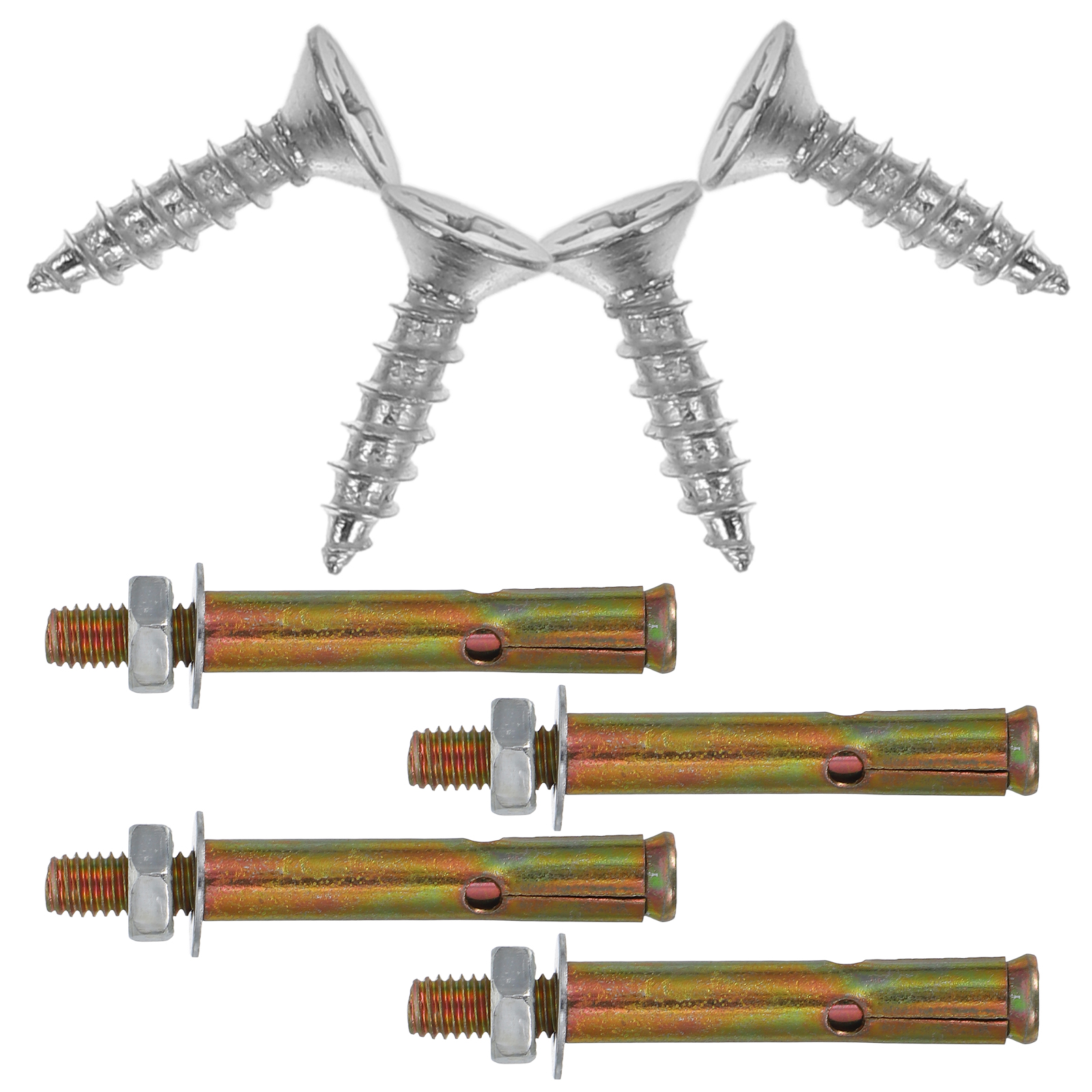 E-Z Ancor Twist-N-Lock #6 x 1-1/4 In. 50 Lbs. Drywall Anchor (6