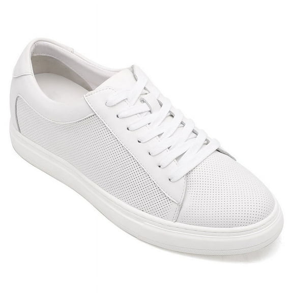 CMR CHAMARIPA White Sneakers That Make You Taller - Height Increasing Sneakers - Breathable Casual Men's Sneakers 6 CM / 2.36 Inches