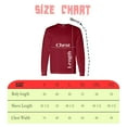 thumbnail image 5 of Gildan Men's Heavy Cotton Long Sleeve T-Shirt, 100% Cotton, Adult T-Shirt, Classic fit Tee, Garnet, L, 5 of 5