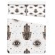 thumbnail image 1 of Juego de ropa de cama ABPHQTO 3 piezas Funda nórdica ojos bohemios con 2 fundas de almohada, 1 of 4
