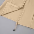 thumbnail image 5 of TaTaai Ladies' Casual Fashion Solid Color Long Sleeve Hoodless Sun Protection Jacket Women's Lightweight Cooling Sunscreen Coat for Daily Commute Outdoor Camping Summer Wear Gift, 5 of 7