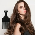 thumbnail image 4 of Peine de plástico funcional: alisa rápidamente el cabello y mejora su calidad con los peinados de moda para otoño e invierno, ¡convirtiéndote en el centro de todas las miradas!, 4 of 5