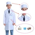 thumbnail image 2 of Gothic Clothes for Teen Girls Pants Women Doctor For Kids With Lab Coat Career Day Doctor Dress Up For Boys Girls, 2 of 3