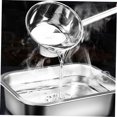 thumbnail image 4 of STOBOK 1Pc Stainless Steel Water Ladle with Long Handle for Household Use Silver Kitchen Scoop, 4 of 8