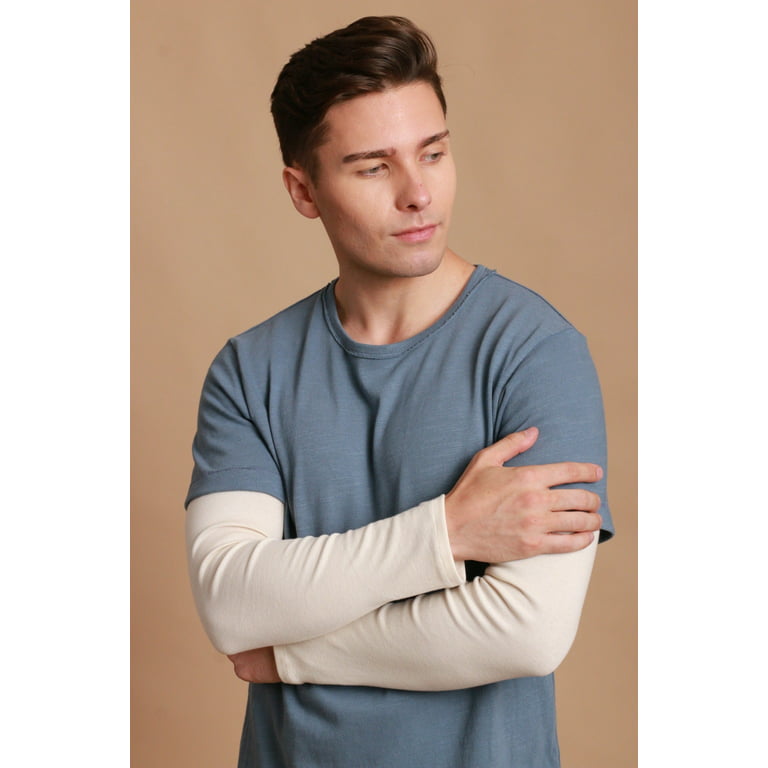 Cottonique Allergy-Free Therapeutic Arm Sleeve (Size: S