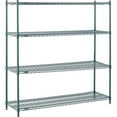 thumbnail image 1 of Nexel Industries 18546G 18 x 54 x 63 in. Electroplating Starter Shelf Unit, Poly-Green, 1 of 1