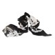 thumbnail image 4 of Ofertas Únicas 1 Pc Scrunchies de Cinta en Forma de Triángulo con Estampado Negro, 4 of 5