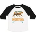thumbnail image 3 of Inktastic Montana Vacation Bear Silhouette Boys or Girls Toddler T-Shirt, 3 of 5