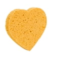 thumbnail image 2 of Piel limpiadora Esponja Limpie profunda celulosa Esponja Facial Esponja en forma de corazón Cara de limpieza Esponjas Spongas Suave Exfoliante Almohadillas Amarillo Paquete de 10 Speravity CE001648-02, 2 of 7