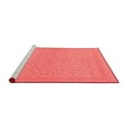 thumbnail image 2 of Ahgly Company Machine Washable Indoor Rectangle Abstract Red Modern Area Rugs, 6' x 9', 2 of 4
