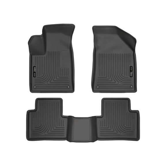 Husky Liners 99071 Weatherbeater Floor Mats Fit 2015-2016 Chrysler 200 - Front/2nd Seat - Black