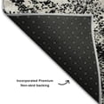 thumbnail image 7 of Dalyn Rugs Premium Machine Washable Mayfield AMF1027 Black 8' x 10' Rug, 7 of 7