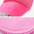 thumbnail image 2 of Cepillo limpiador eléctrico facial, masajeador impermeable y herramienta de maquillaje (rosa) Afortunado Sencillez, 2 of 3