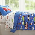 thumbnail image 6 of Wildkin Kids Microfiber Sheet Set for Boys and Girls - Twin (Heroes Blue), 6 of 9