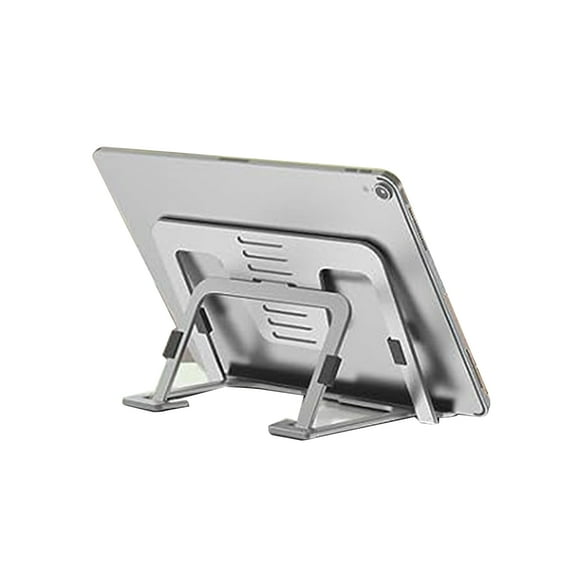 Tablet Stand Portable Aluminum Alloy Laptop Holder Adjustable and Foldable Stands for Pad 7in-13inch