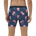 thumbnail image 2 of Men's Boxer Briefs, octopus Axolotl funny Soft and Breathable Mens Underwear Boxer Briefs With Widen Waist, 2 of 5