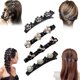 thumbnail image 1 of Pinzas para el cabello trenzadas Simplicity, pinzas para el cabello trenzadas con piedras de cristal brillantes, pinzas para el cabello trenzadas para mujeres, pinzas para el cabello trenzadas Beneath, 1 of 6