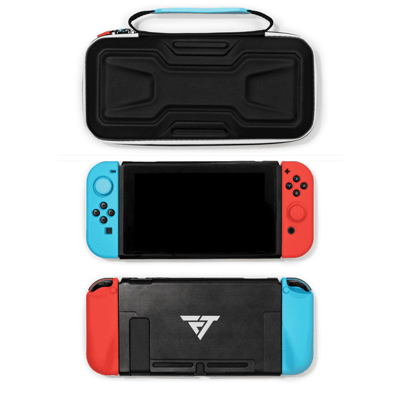 CultureFly Fly Tech Switch Case Bundle, 7-Piece Accessory Set