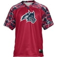 thumbnail image 2 of Men's GameDay Greats Red Stony Brook Seawolves Football Jersey, 2 of 4