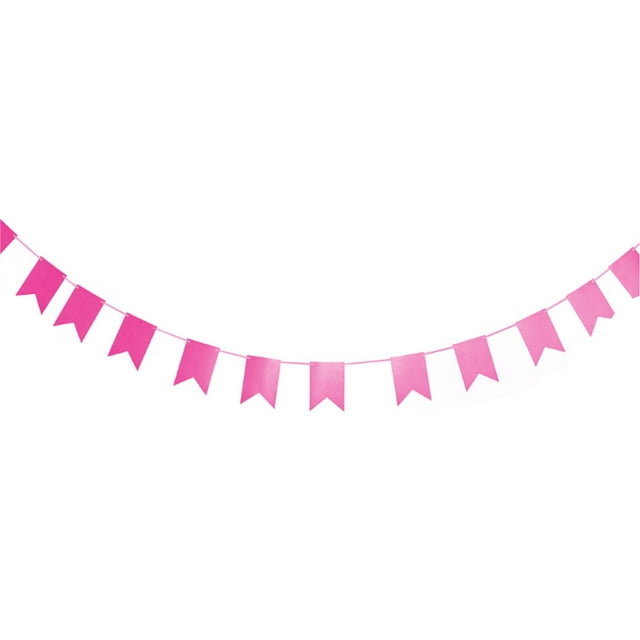 Tarjeta de papel Naiovety decoración pancarta decoraciones para fiesta de cumpleaños Rosa roja 16.4 pies