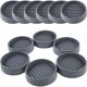 thumbnail image 3 of 12 pcs muebles de muebles tazas de ruedas de rueda tazas de remolino de pierna muebles rodantes tapones de las ruedas, 3 of 6