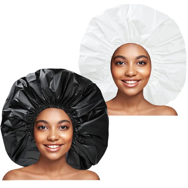 Gorros de Ducha CHFONG Súper Jumbo Impermeables Paquete de 2