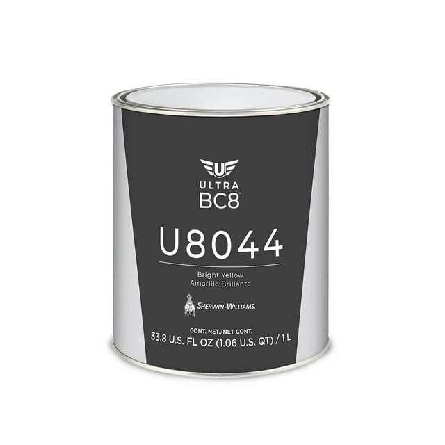 U8044LH Bright Yellow Sherwin Williams Ultra BC8 1 Litro