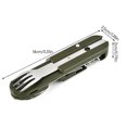 thumbnail image 5 of Multifunctional Stainless Steel Flatware Rustproof Food Grade Safety Cutlery for Camping Hiking, 5 of 5