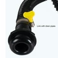 thumbnail image 3 of Thru Hull Fitting, ABS Plastic 29mm Boat Through Hull Connector Boat Plumbing Fittings Accessory, Boat Drain Outlet Plug Hose Connector for Rvs Yachts, 3 of 8