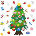 thumbnail image 2 of Árbol de Navidad de fieltro Adornos para árbol de Navidad hechos a mano para niños, 2 of 6