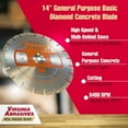 thumbnail image 3 of Virginia Abrasives 116514 14 in. Diamond Blade, 3 of 7