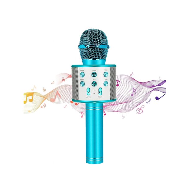 3-12 Years Old Girls' Christmas Toy: Light Pink Karaoke Microphone Singing Machine With Microphone For Kids Age 4-9, Birthday Gift And Party Favor