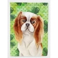 thumbnail image 1 of Carolines Treasures CK1398CHF Cavalier Spaniel Shamrocks Flag Canvas - House Size, 1 of 4